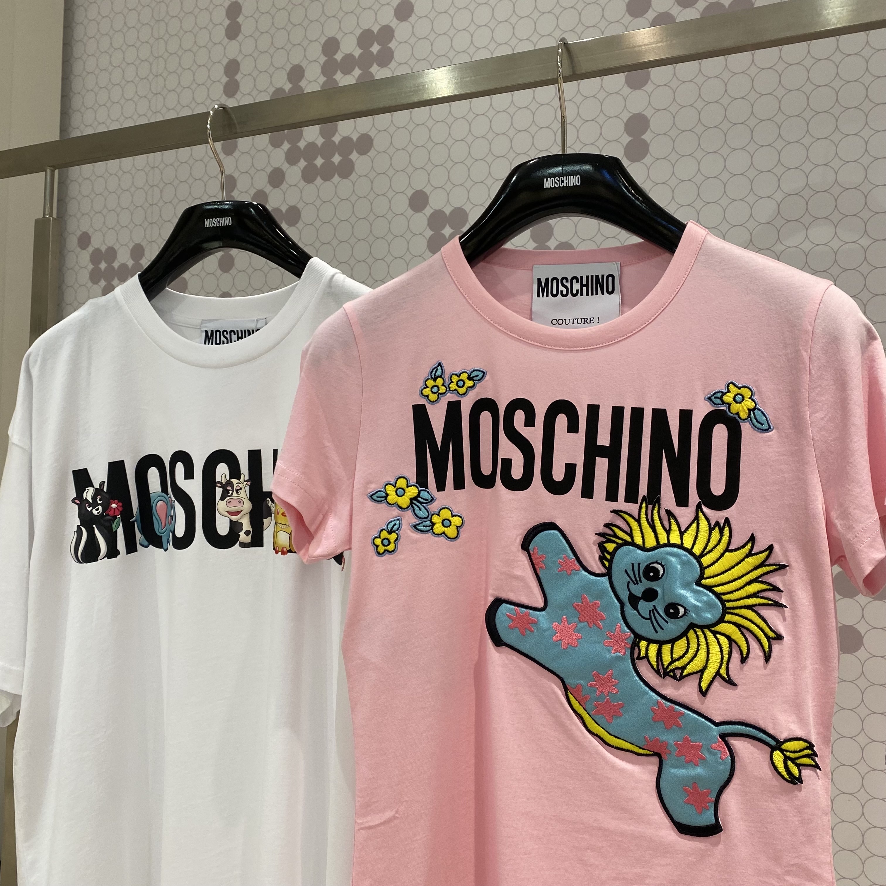MOSCHINO モスキーノ ファーストコレクション ピザTシャツ-商品の画像